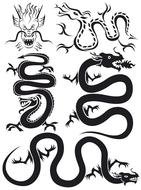 Dragon Symbol Tattoo