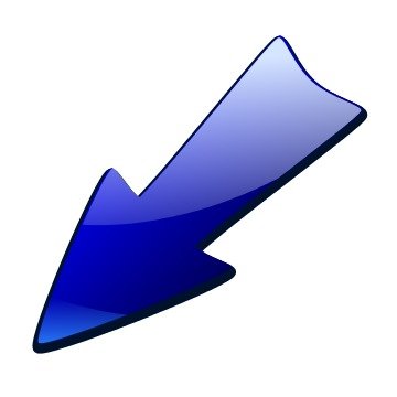 Long Down Arrow