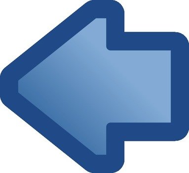 Left Arrow Clip Art N33