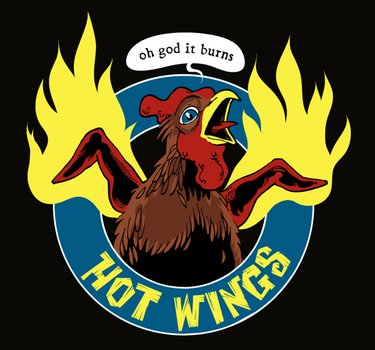 Hot Wings Clip Art N5