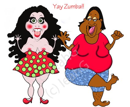 Funny Zumba Cartoons