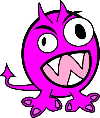 Free Monster Clip Art N21