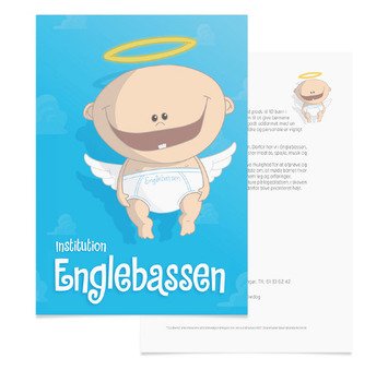 An Invitation For A Baptism Each Was Sent With Pair Of