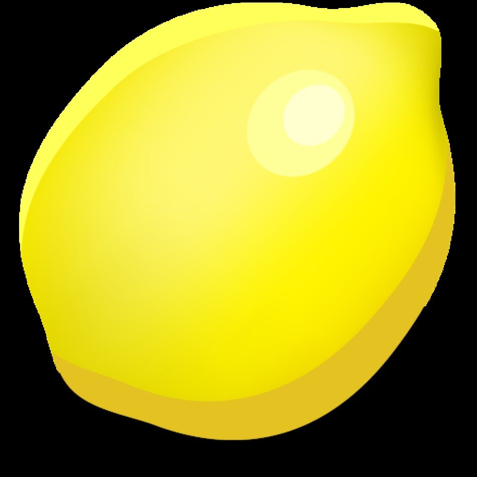 Yellow Lemon Icon