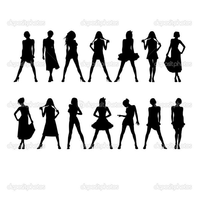 Woman Silhouette N12