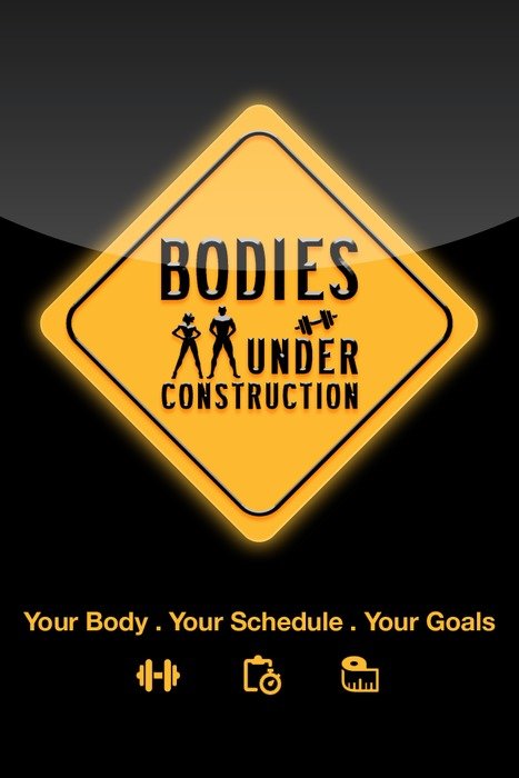 New Body Under Construction, fitness poster