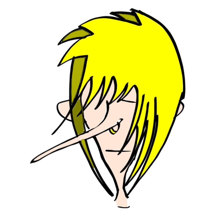 Cartoon Character With Long Nose N2