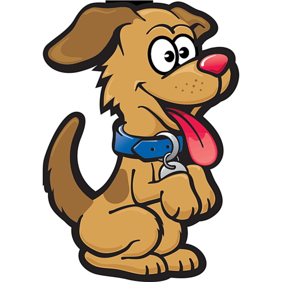 Dog Clip Over The Page Plastic Bookmarks