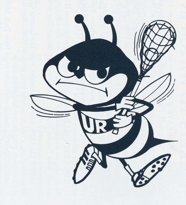 University Yellow Jacket Mascot drawing