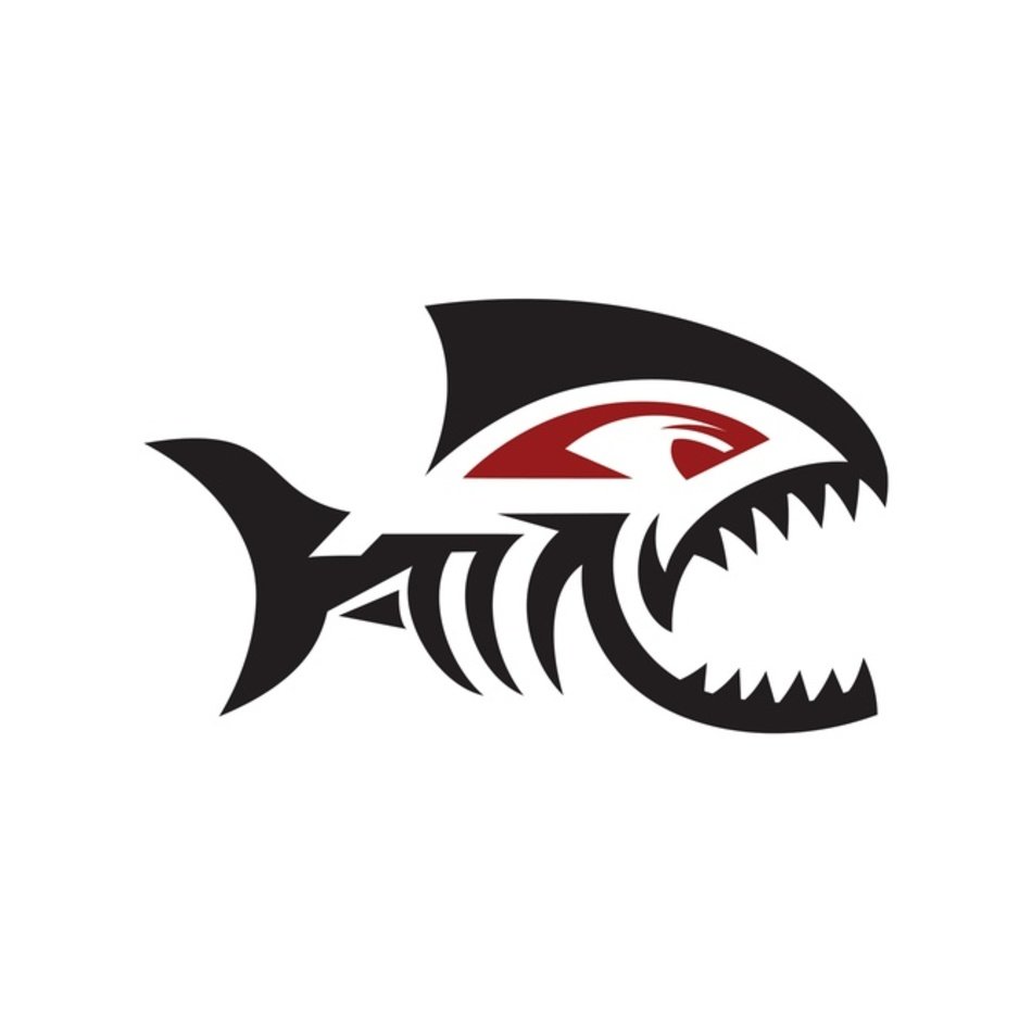 Хищная рыба логотип
