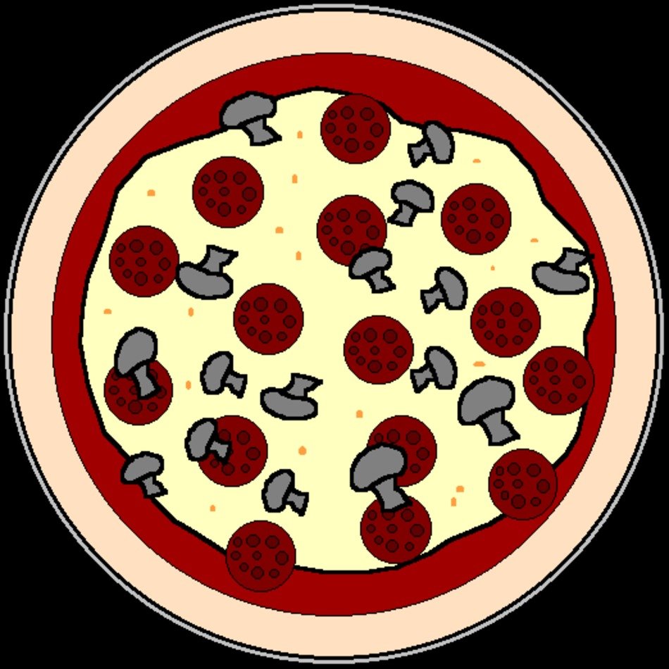 Whole Pizza Clip Art N11