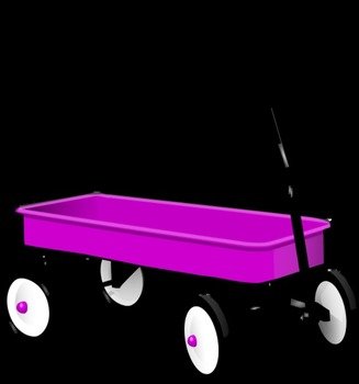 Red Wagon Clip Art N20