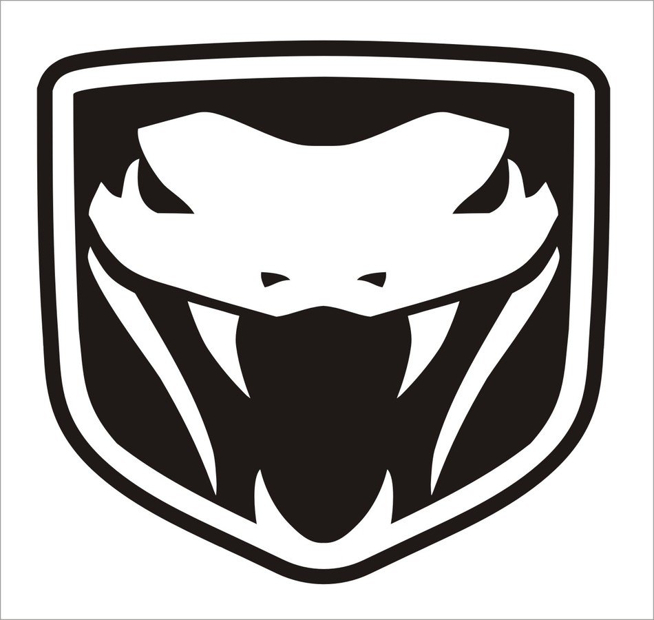 Dodge Viper Logo drawing