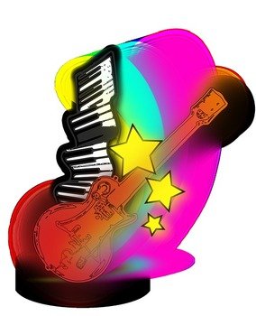 Rock Music Clip Art N7