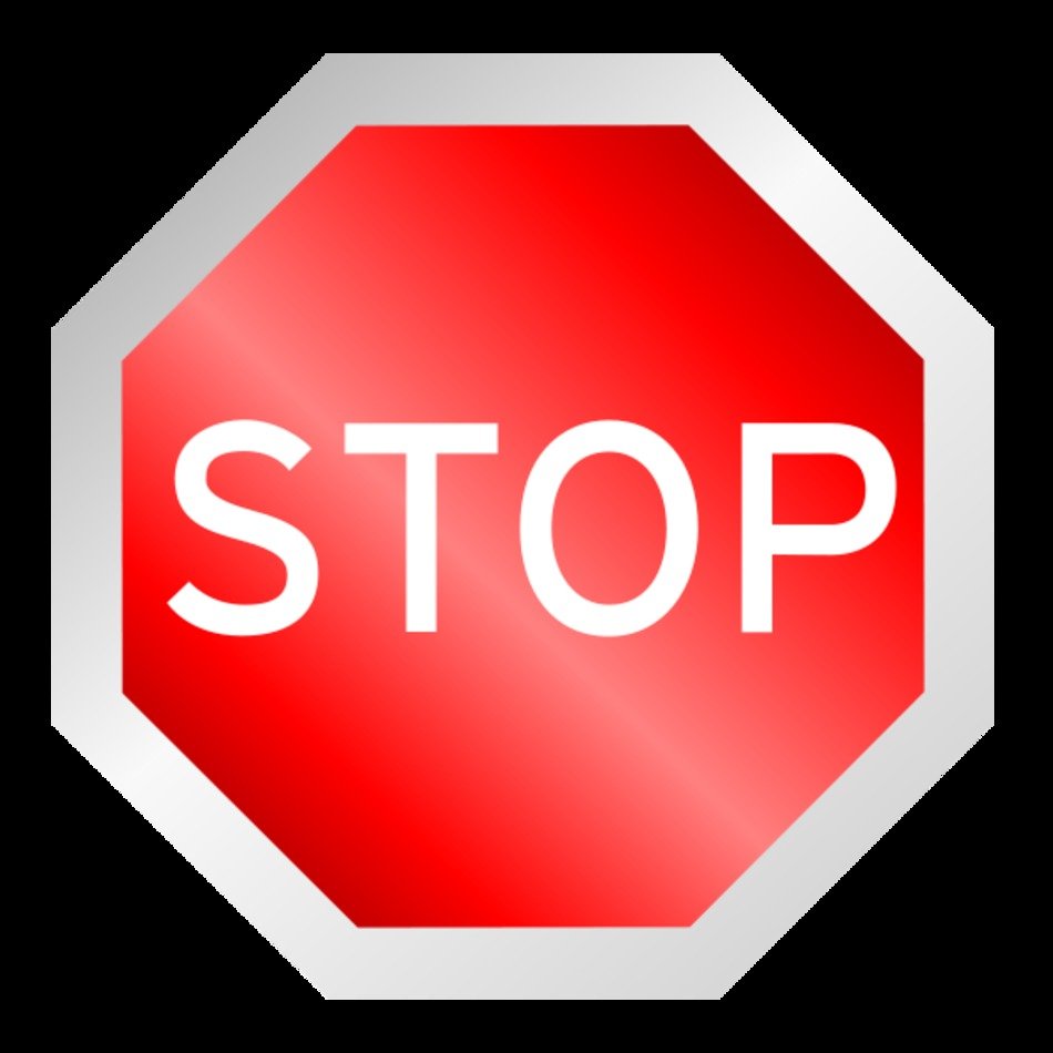 Stop Sign Clip Art N225