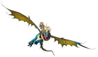 Clip art of dragon and girl