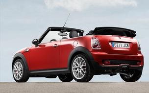 Mini Cooper Convertible as a picture for a clipart