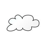 Cloud Outline Clip Art N12