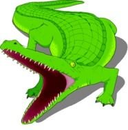 Alligator Cartoon Clip Art Free N3
