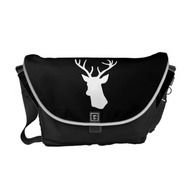 Deer Head Silhouette Black And