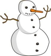 Snowman Clip Art N105