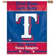 Texas Rangers Baseball Flag