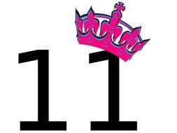 Number 11 Clip Art N22