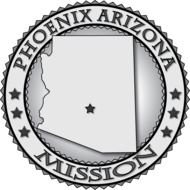 Phoenix Arizona Mission Medallion Seal