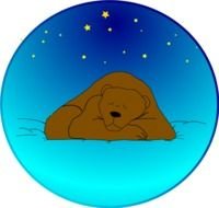 Sleeping Bear Clip Art N27