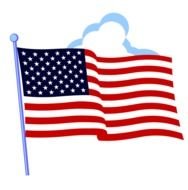 Animated American Flag Clip Art N11
