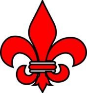 Pink Fleur De Lis Clip Art N12