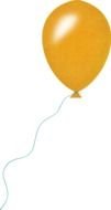Orange Balloon drawing