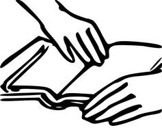 LDS Scriptures Clip Art drawing