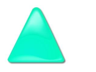 3D Yellow Triangle