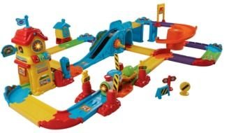 toy track with station