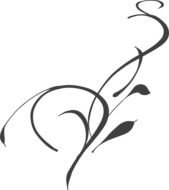 Free Weddings Swirls Clip Art N27