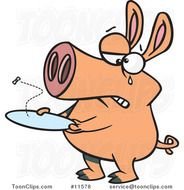 Empty Plate Cartoon N2