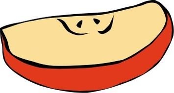 Apple Slices Clip Art N6