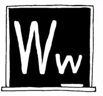 Letter W Clip Art N16