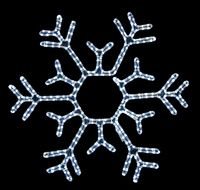 snowflake on a black background as a picture for clipart