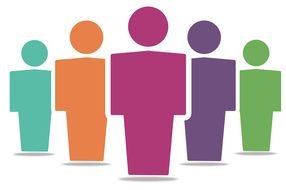 Icons of people clipart