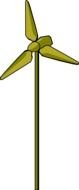 Clip art of Wind Turbine