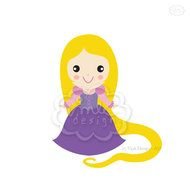 Rapunzel Clip Art N5