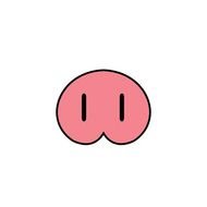 Cartoon Pig Nose N2