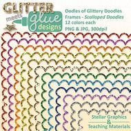 Scalloped Border Clip Art N2