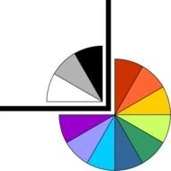 Clipart of Colorful Pie-Chart