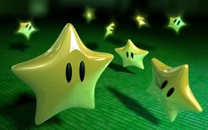 super mario stars as a picture