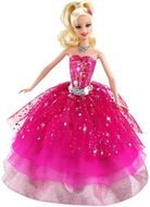 photo of Barbie doll in a pink dress