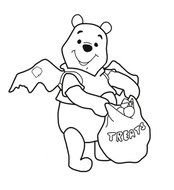 Dibujo De Winnie The Pooh Pintar Sobre Papel