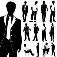 Man Silhouette Vector N7